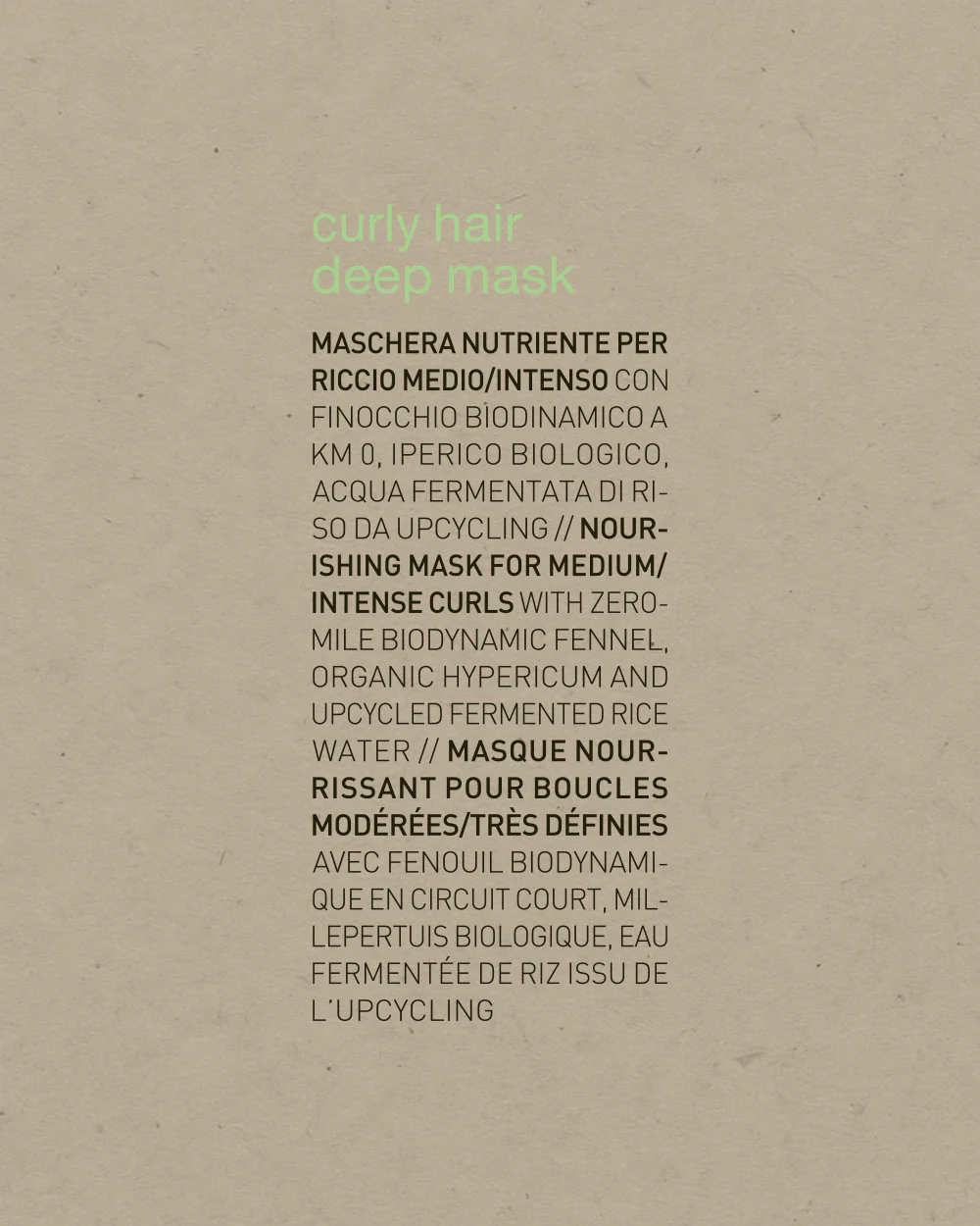 curly hair deep mask - Image 4